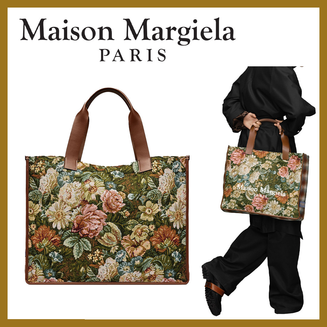 花と緑で日常にアートを◎*MAISON MARGIELA* Cabas トートバッグ
