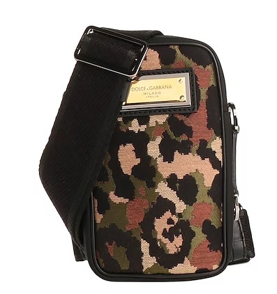 DOLCE&GABBANA クロスボディバッグ ミリタリーグリーン