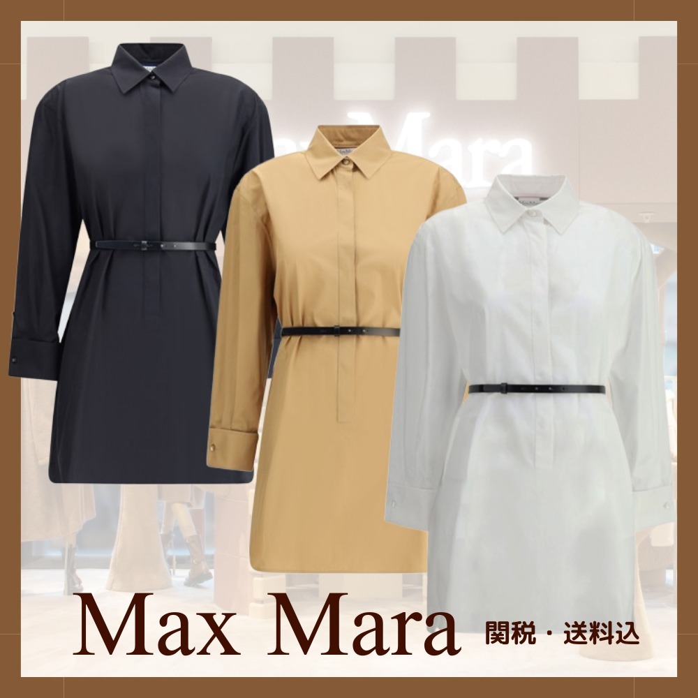 新作☆【Max Mara】Alcade シャツドレス