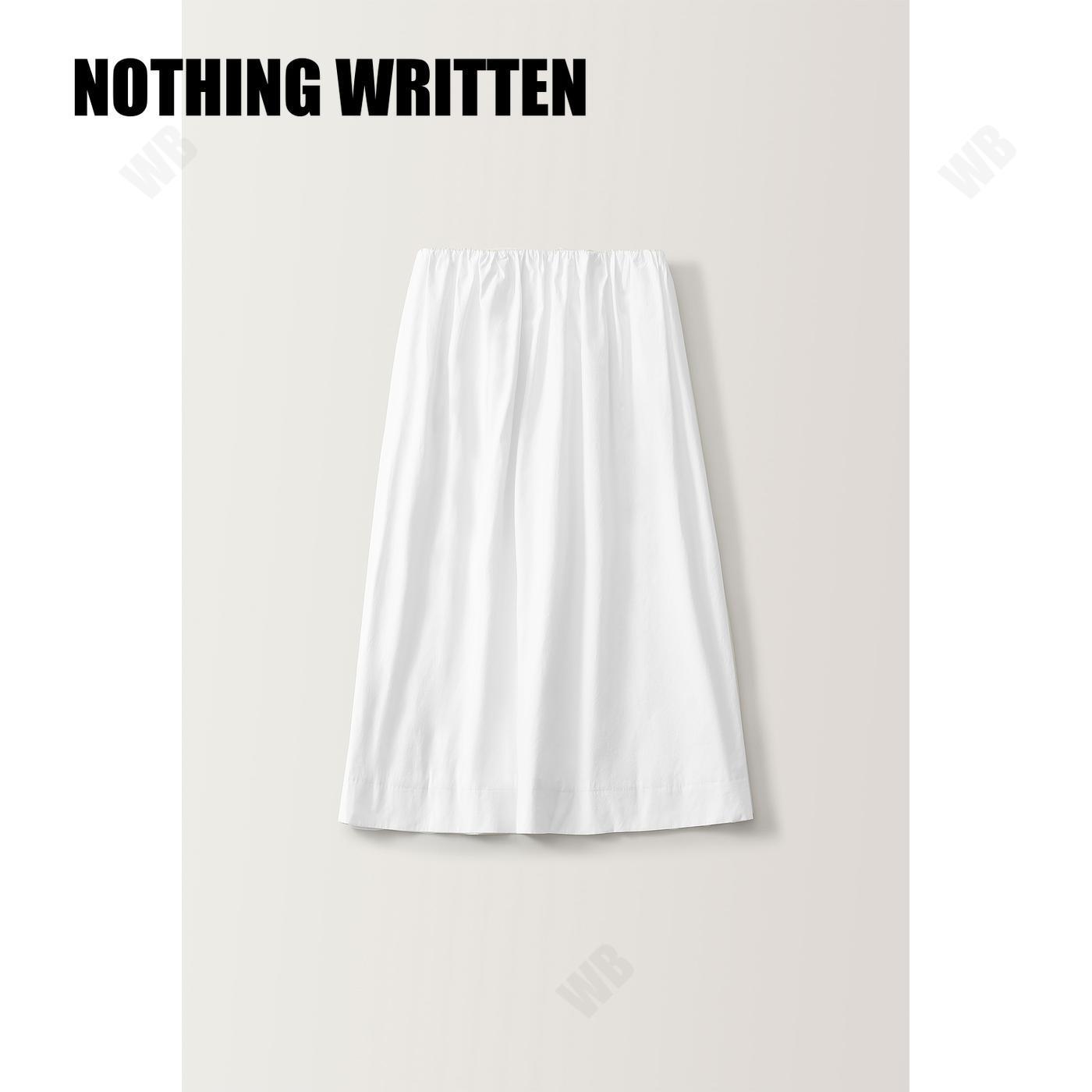 [NOTHING WRITTEN] Leia a-line skirt (White) ☆送料込☆