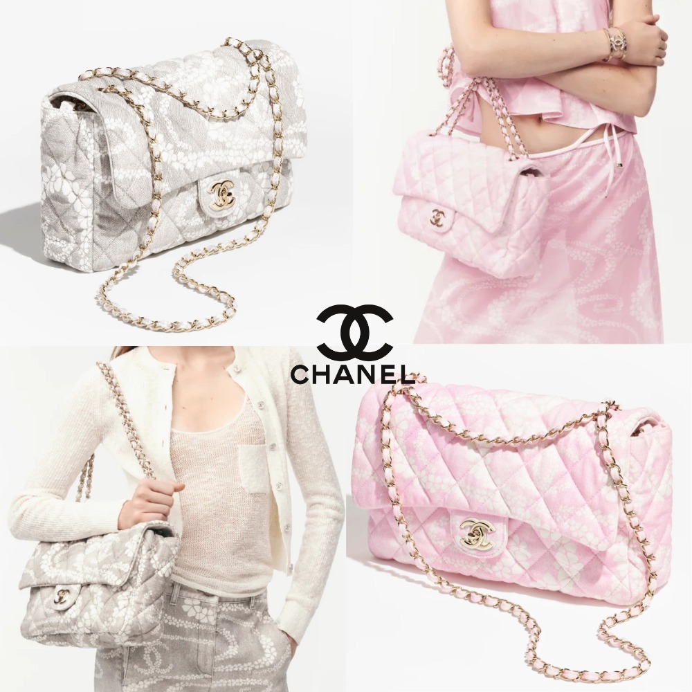 安心国内発送 ココビーチ◆CHANEL マキシハンドバッグ デニム