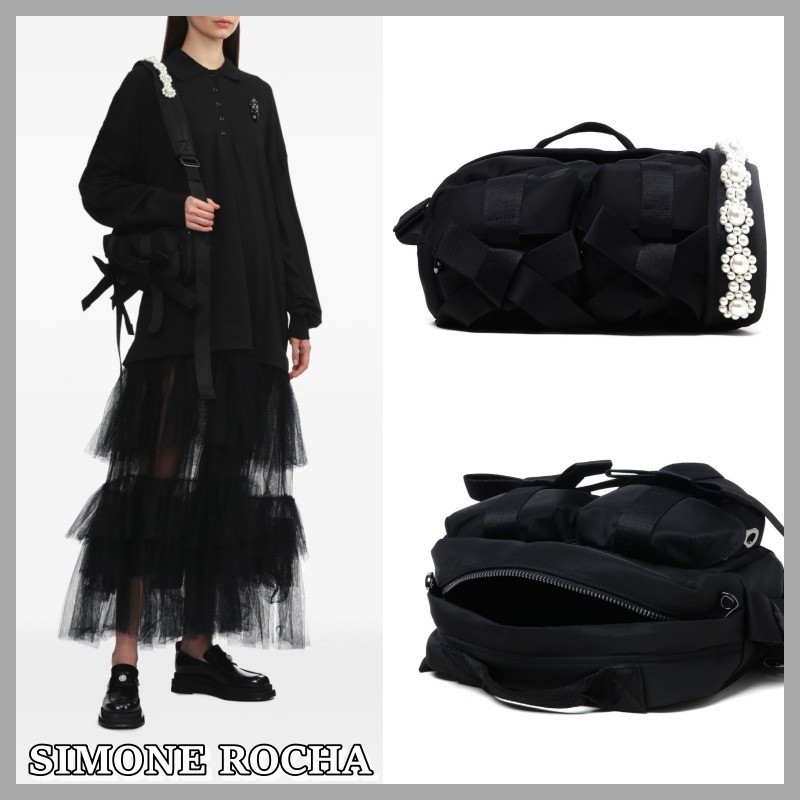 【SIMONE ROCHA】Classic Bow メッセンジャーバッグ