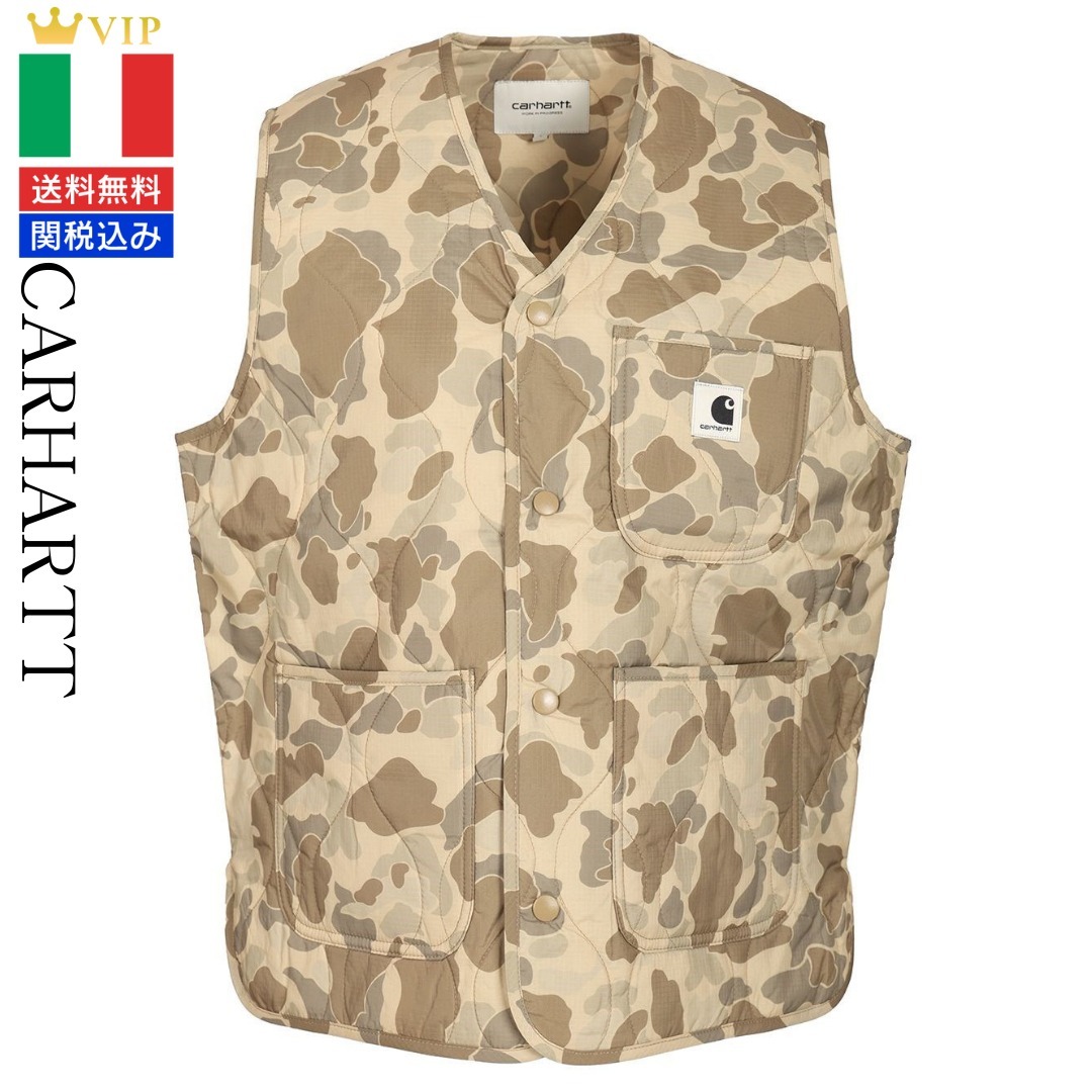 VIP【関税送料無料】希少 Carhartt Wip Camo Skyler vest