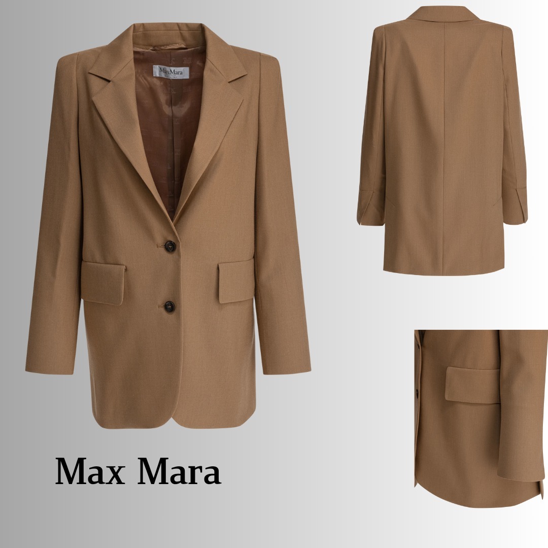 【VIP価格★関税込】Max Mara/ Single-breasted blazer \