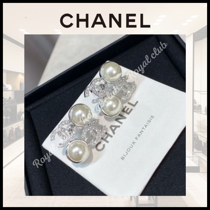 《エレガントで可愛い♪》CHANEL ピアス
