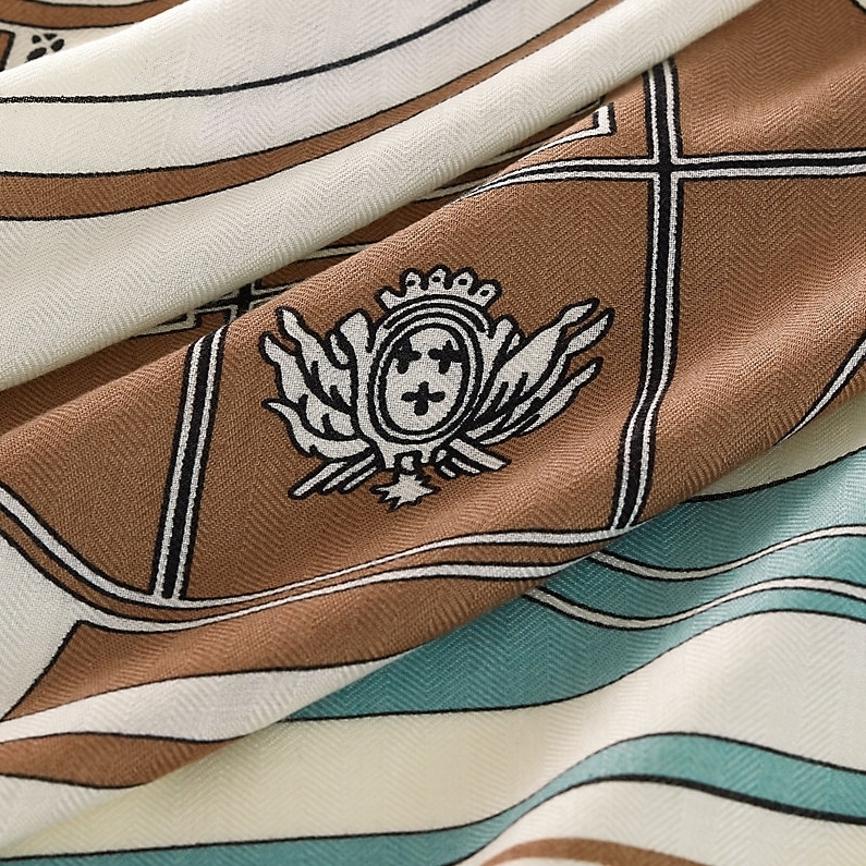 【大判で使いやすい☆】HERMES 《Ex-Libris》トイアングル
