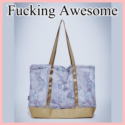 Fucking Awesome ヴィンテージ風デニム トートバッグ