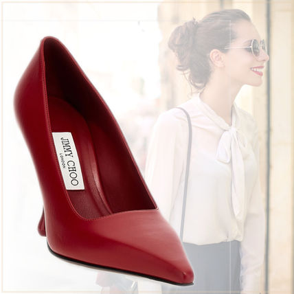 JIMMY CHOO☆ スカーレット 50 ポストボックスレッド パンプス Scarlett 50 | Postbox Red Nappa Leather Pumps | JIMMY CHOO