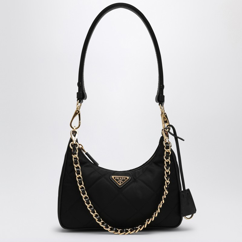 バッグ・カバンその他 Prada Mini bag Re-Edition 1995 Chaine black