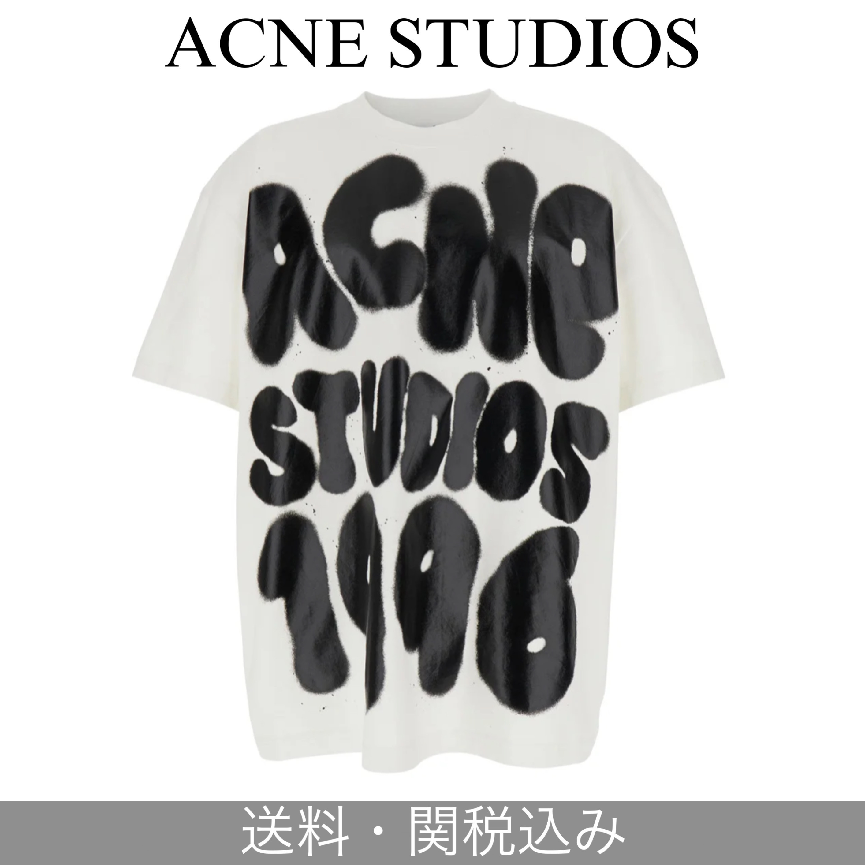 ACNE STUDIOS Tシャツ 1996 スプレー クルーネック T シャツ