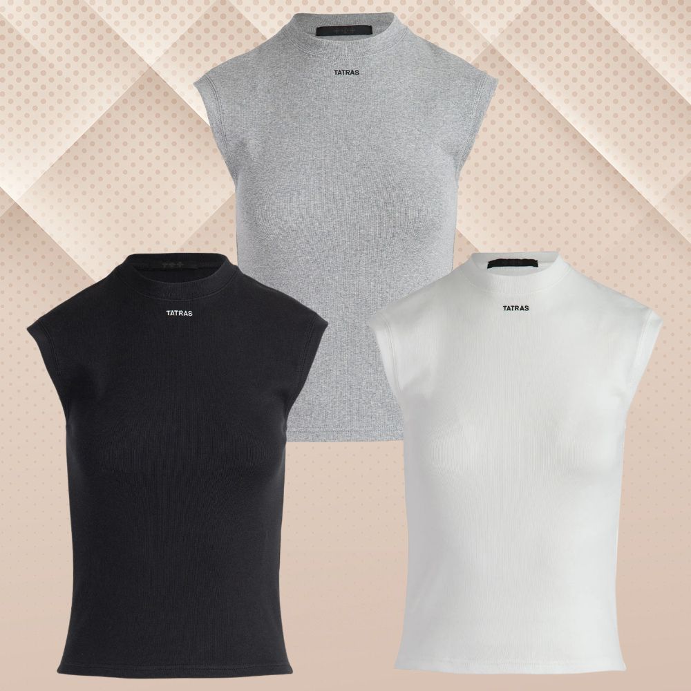 【TATRAS】TISCHE ティスケ ノースリーブTシャツ