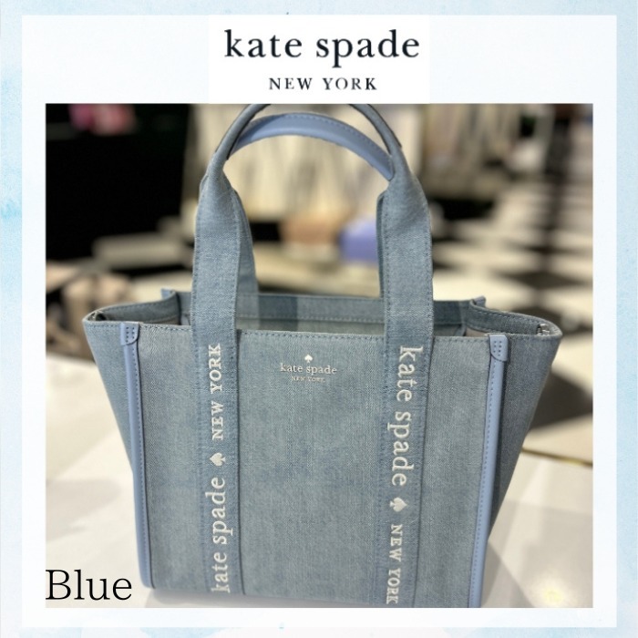 【★春にピッタリ★Kate Spade ★Kip Denim Small Tote Bag】