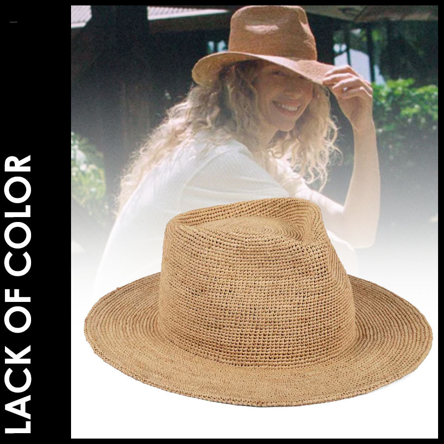 ★追跡&関税込【Lack of Color】The Inca Fedora - Natural
