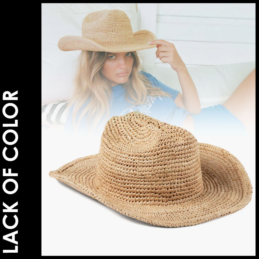★追跡&関税込【Lack of Color】Raffia Cowboy