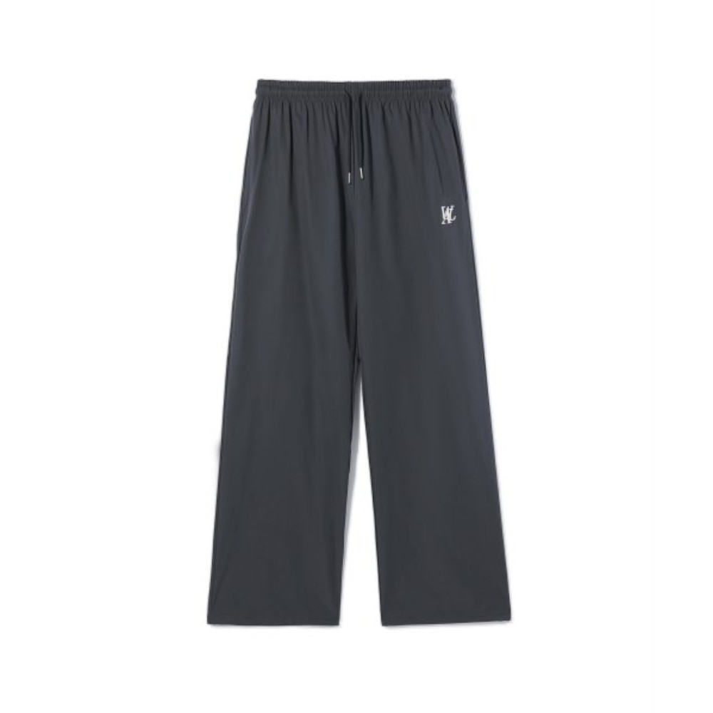 パンツ WOOALONG Signature summer relax pants CHARCOAL SF2WWD406CH