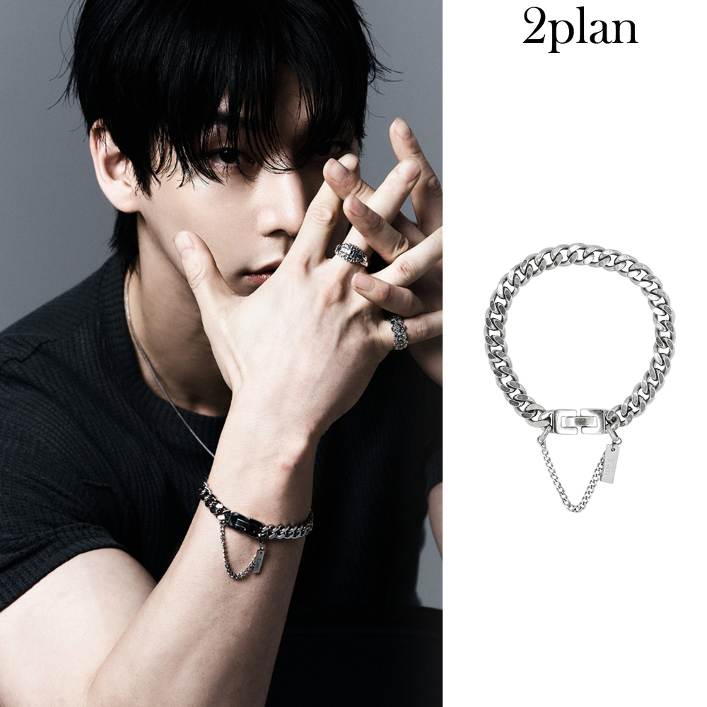 【2plan】25SS★ [LAN ARCHIVE] Bold Chain Bracelet