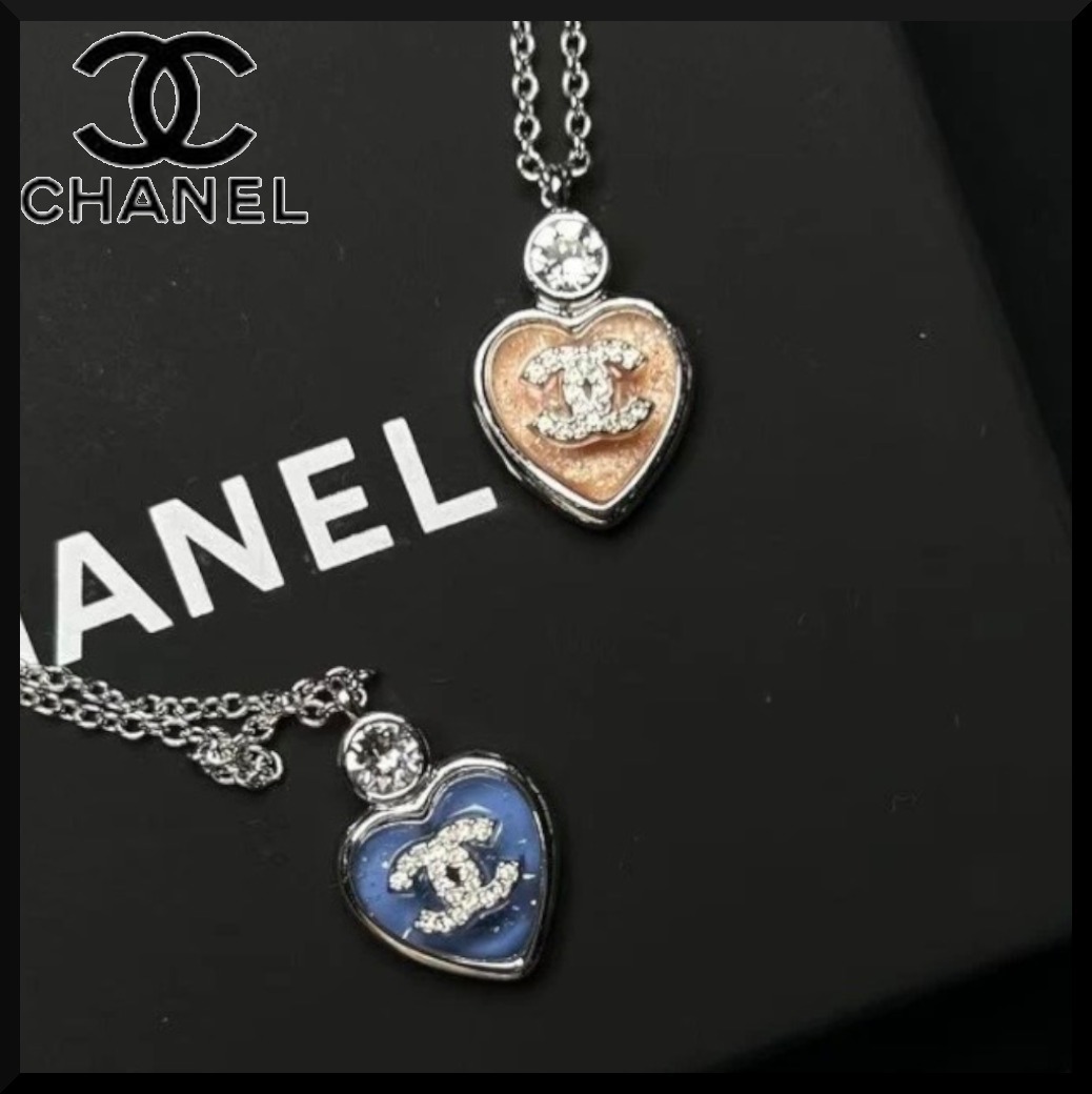 【ぷっくりハートが可愛い♡】CHANEL ペンダント