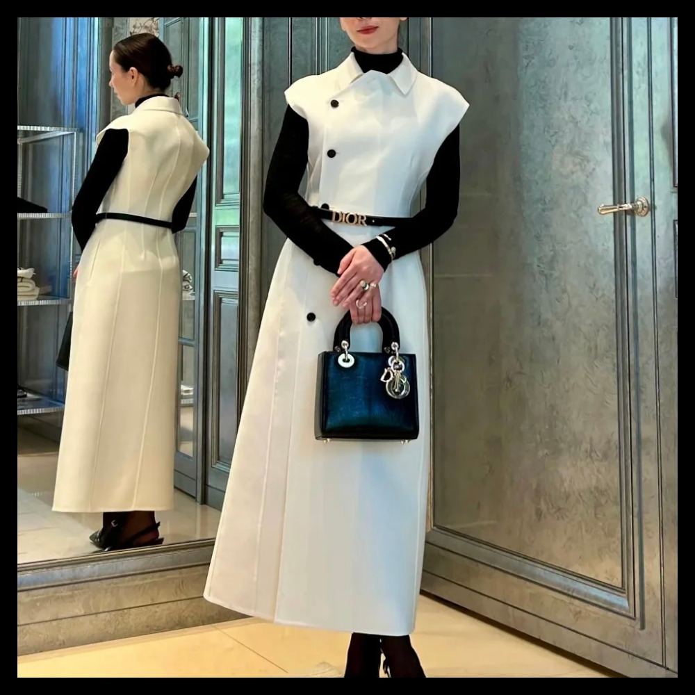 【コーデが楽しめる♪】Dior★ミディ ブレザードレス