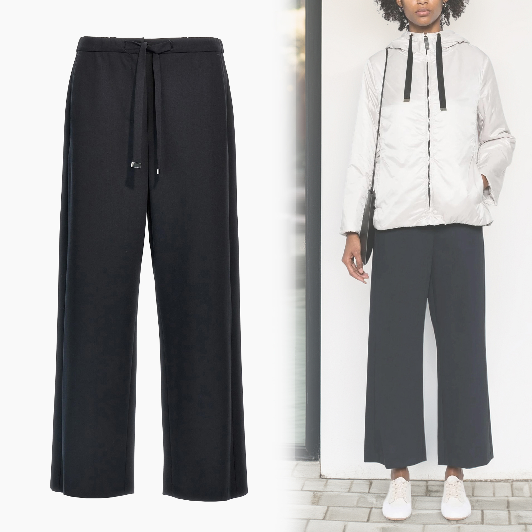 ◆送料・関税込み◆Max Mara 「アルジェンタ」ウール パンツ