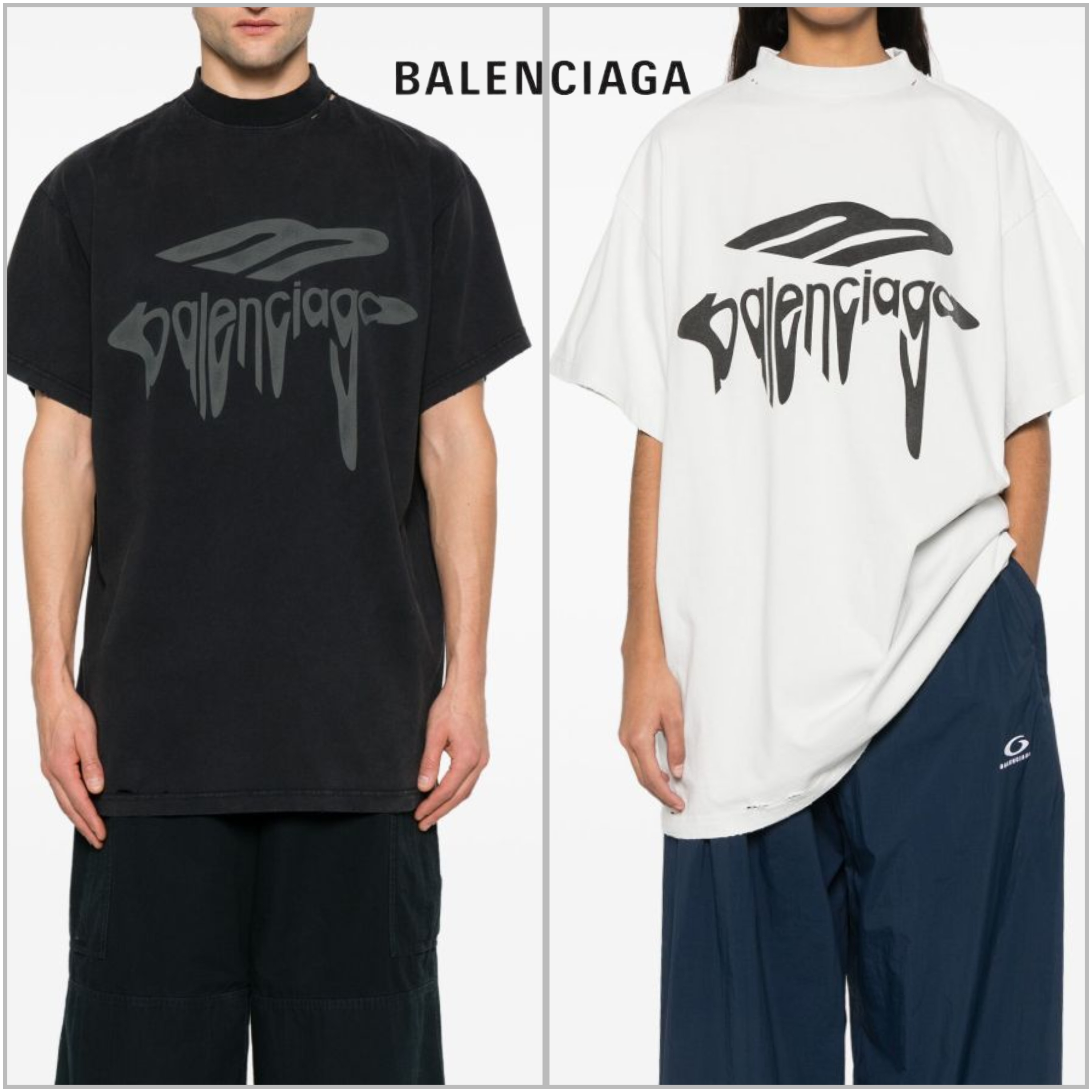 VIP価格！【BALENCIAGA】3B リキッドコットン Tシャツ
