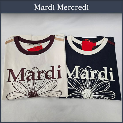 SWEATSHIRT FLOWERMARDI NEEDLEWORK_OATMEAL BLACK - MARDI MERCREDI