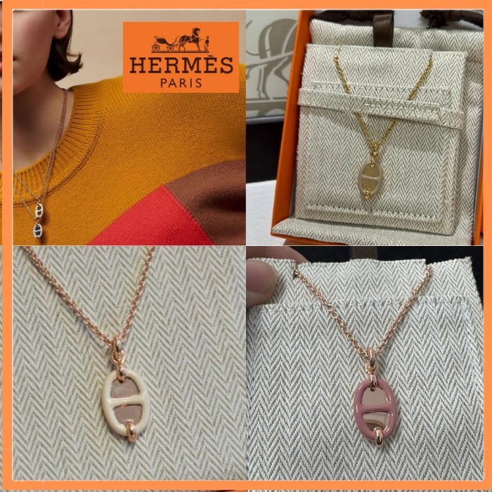 【シンプルが可愛い☆】HERMES★ミニマイヨンネックレス