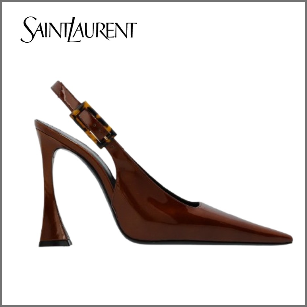SAINT LAURENT サンローラン デューン スリングバック パンプス