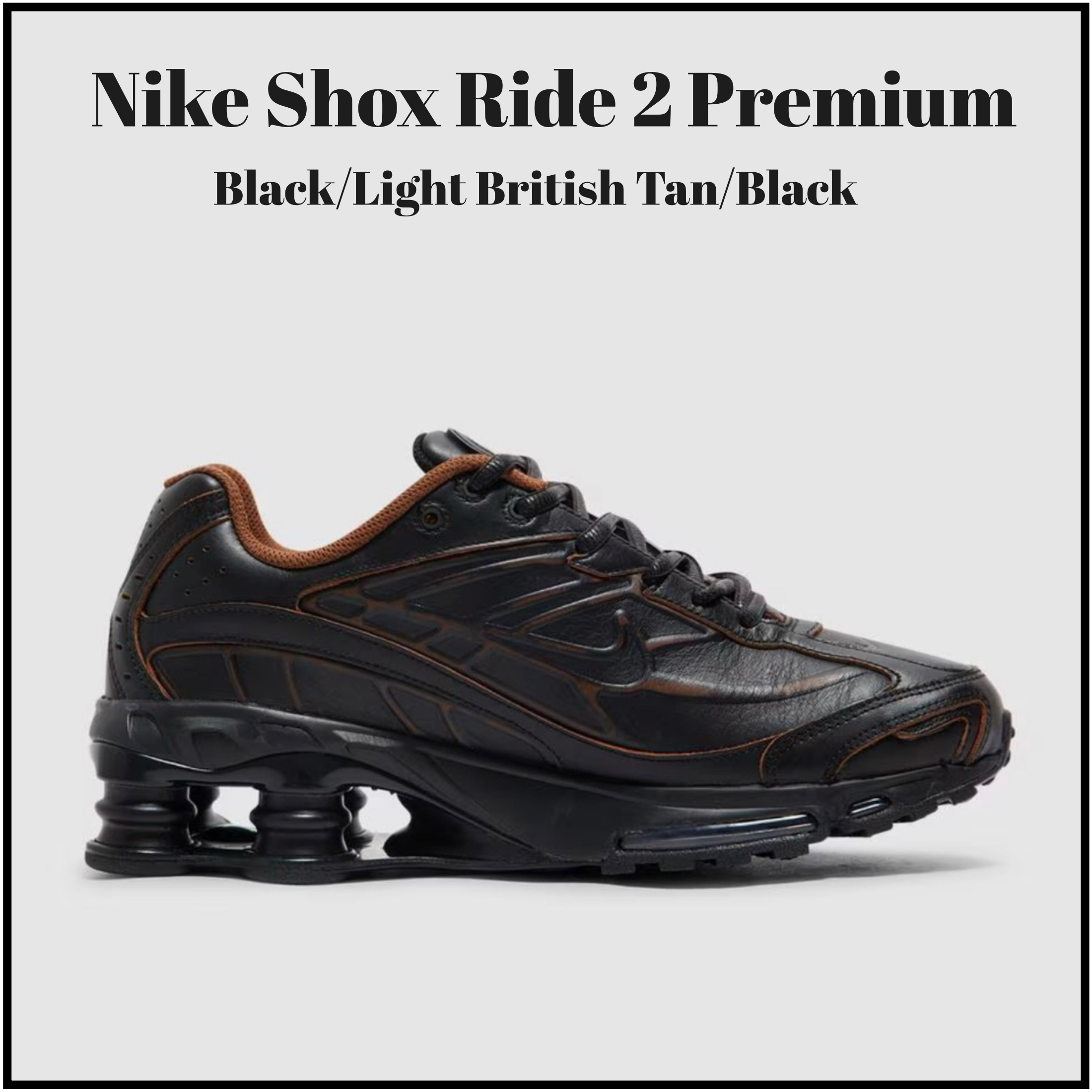 ◆ NIKE ◆ Shox RIDE 2 プレミアム ◆ ショックスライド ◆