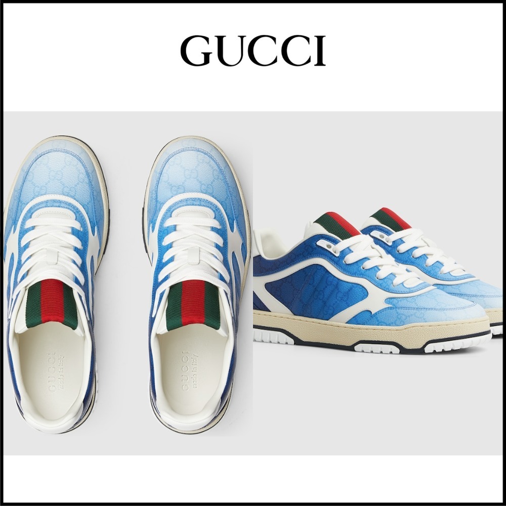 25新作 GUCCI グッチ リウェブ メンズ トレイナー スニーカー