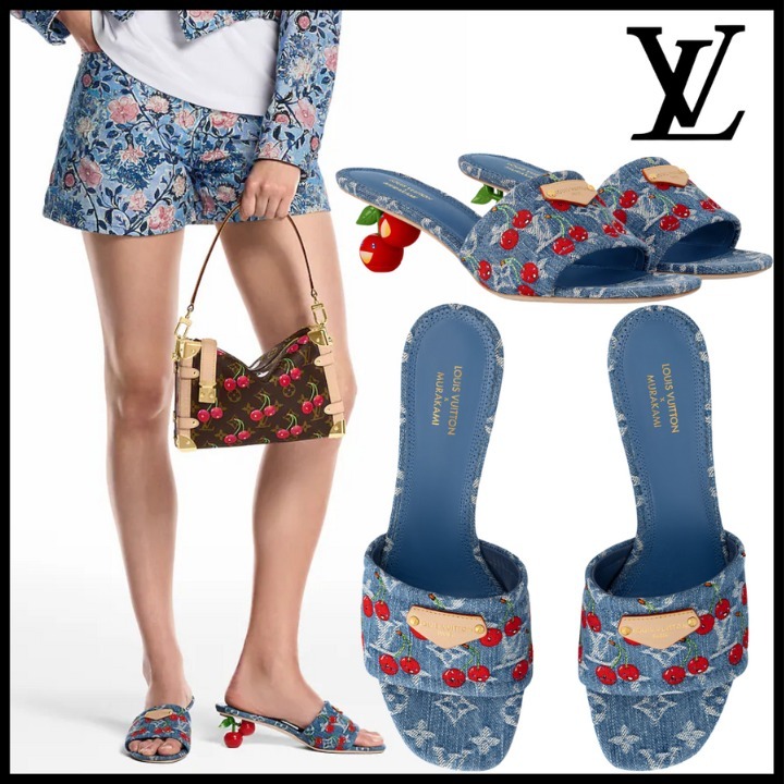大人可愛い【Louis Vuitton】 LV × TM リリー ミュール