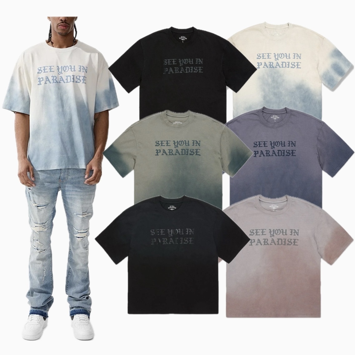 JORDAN CRAIG SYIP クロップド Tシャツ 6色