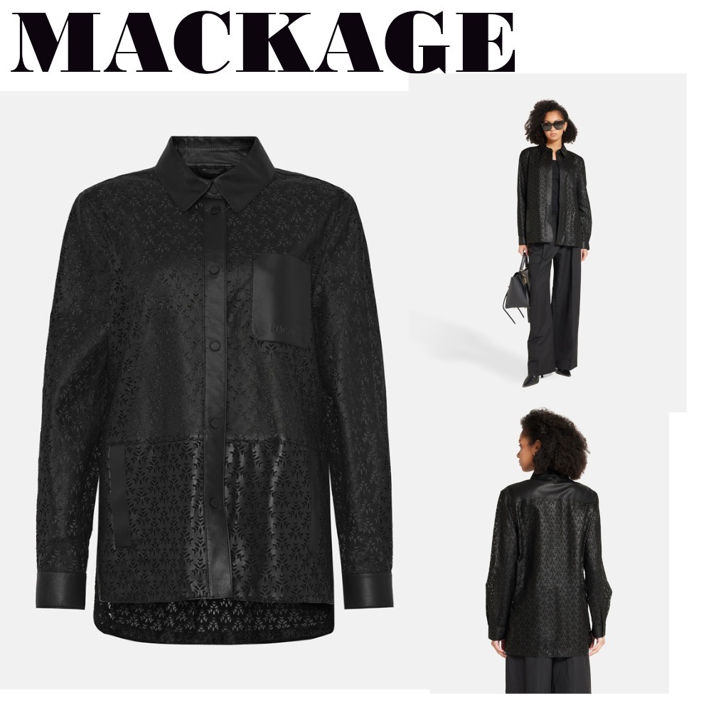 関税送料込み♦MACKAGE レザージャケット