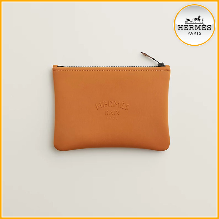【使いやすい♪】HERMES ポーチ Neobain Maillon Marin PM
