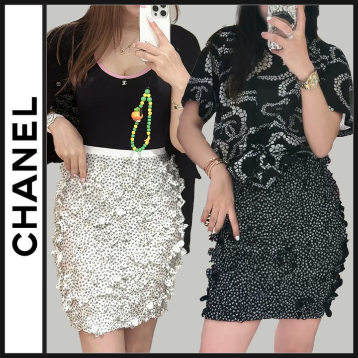 着回し力抜群♡ココビーチ CHANELスカート