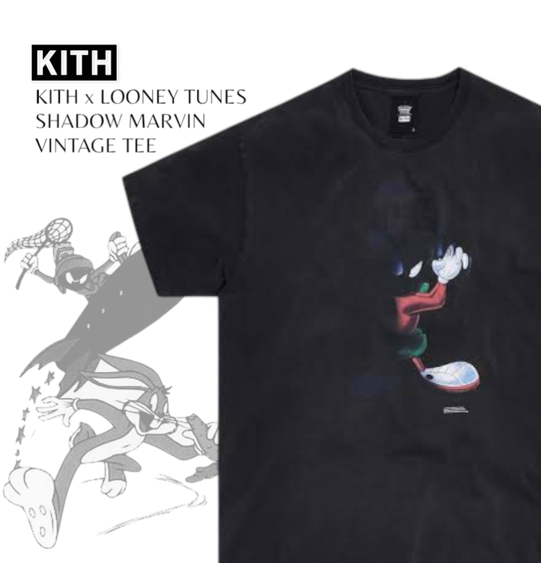 ☆ KITH x LOONEY TUNES Shadow Marvin tee コラボTシャツ ☆