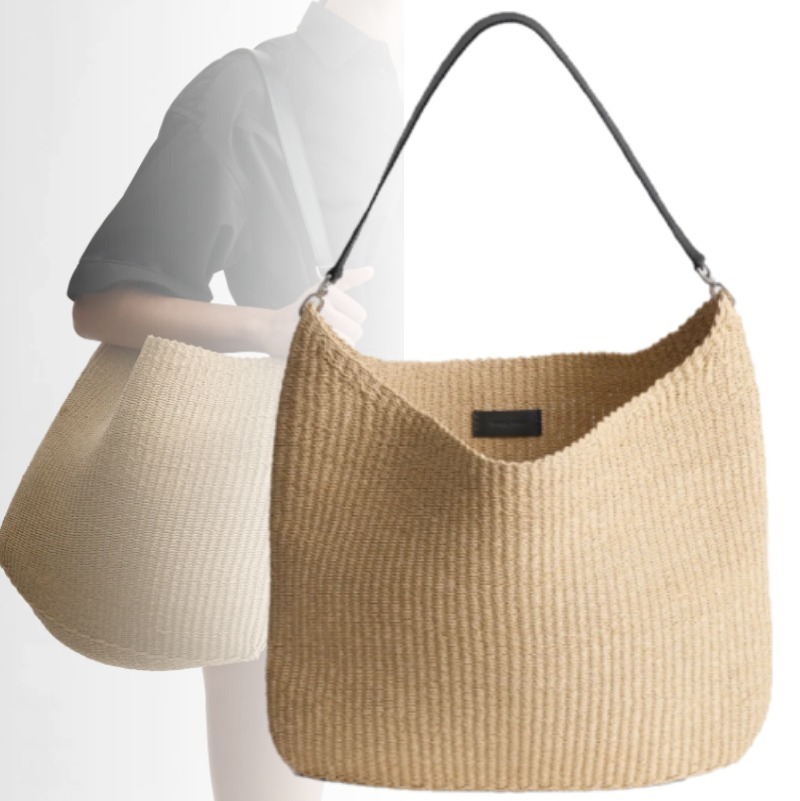 【PHOEBE PHILO】Slope Sling 編みバッグ ジップポーチ付
