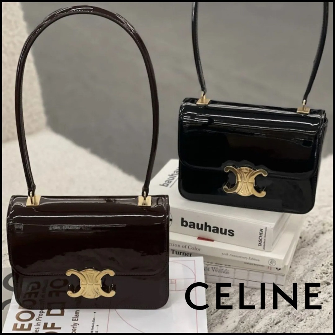 ★CELINE★ セリーヌ ティーン ギャランス バッグ トリオンフ