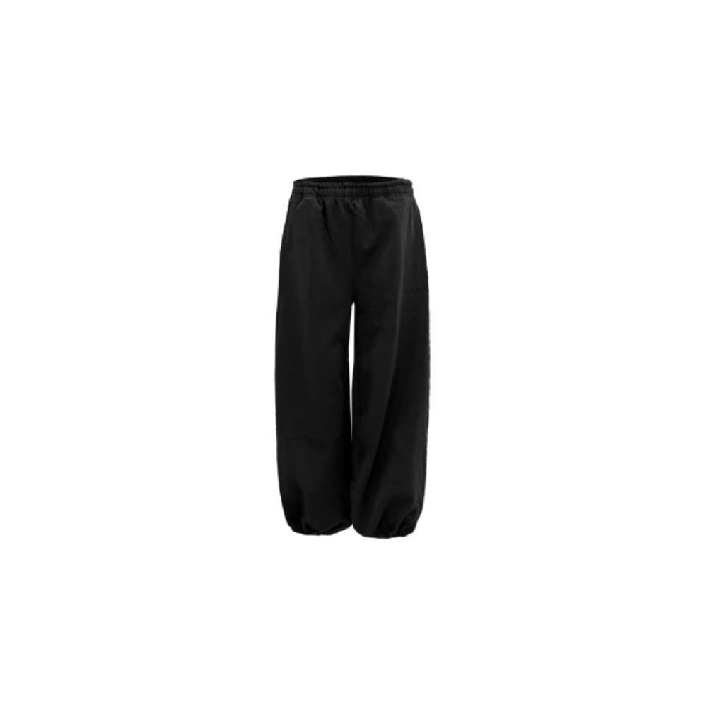 ★ODOR★ Molly wide jogger in black P0000FRX_