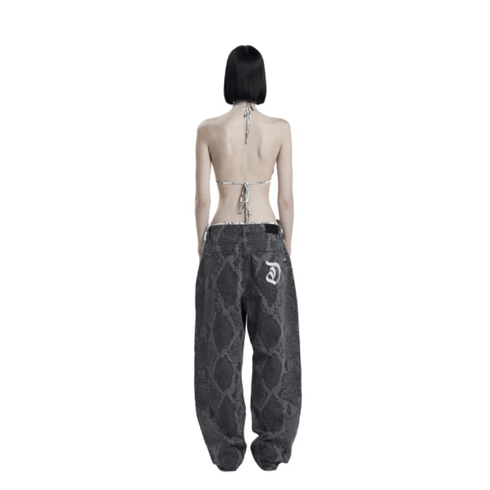 ★ODOR★ Kay python pants P0000FSL