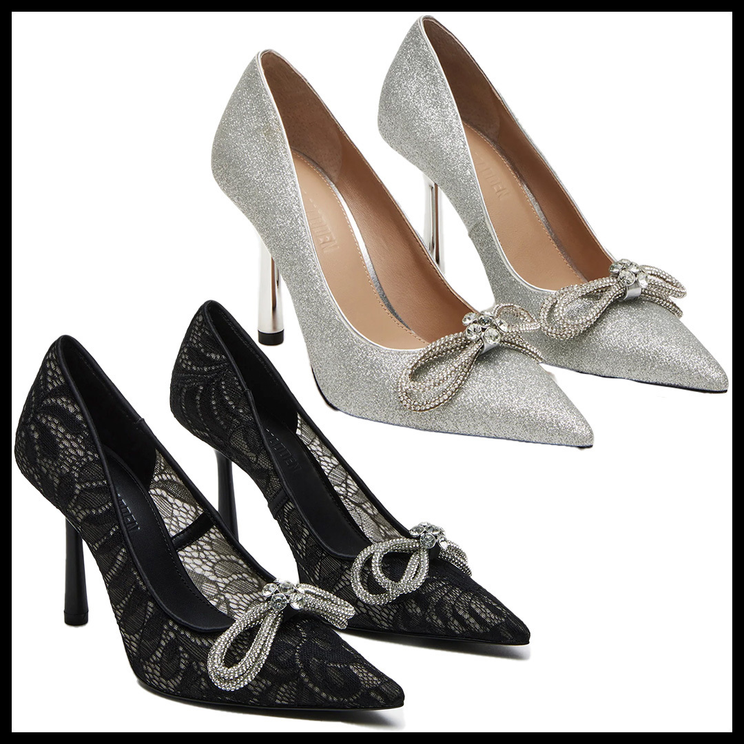 Steve Madden ポイントトゥ パンプス ヒール Antoinette