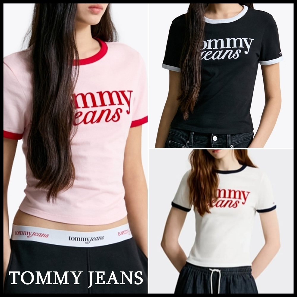 【 JEANS】 SLIM RINGER TEE ★送料・関税込★大人気★