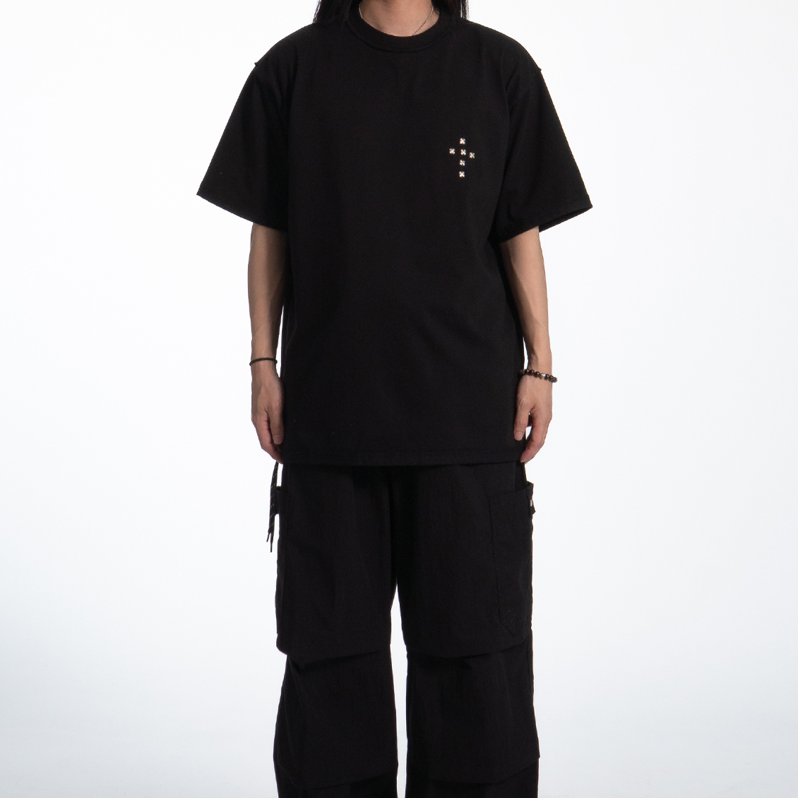Tシャツ・カットソー [COLN] forfeit cross overfit short sleeve (2c)