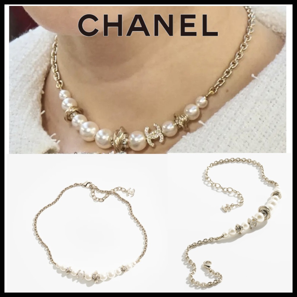 フォーマルにも♡CHANEL コスチューム パール ネックレス