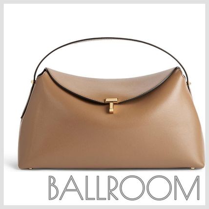 TOTEME - T-Lock Top Handle Bag in Tan – Stoy
