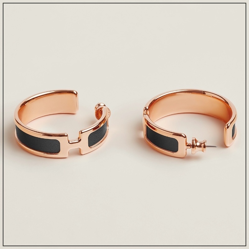 《大人気》HERMES オランプ ループピアス