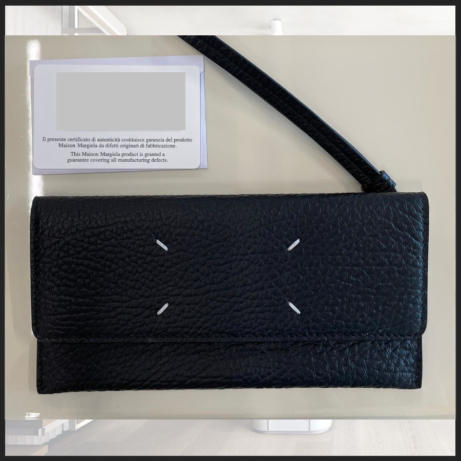 直営店☆MaisonMargiela☆スナップウォレット ブラック