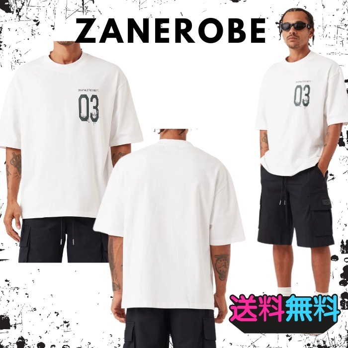 【ZANEROBE】Ath. Dept. Flow Tee Vintage White