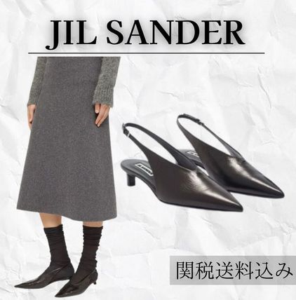 ブラック（黒）系 Jil Sander(ジルサンダー) パンプス