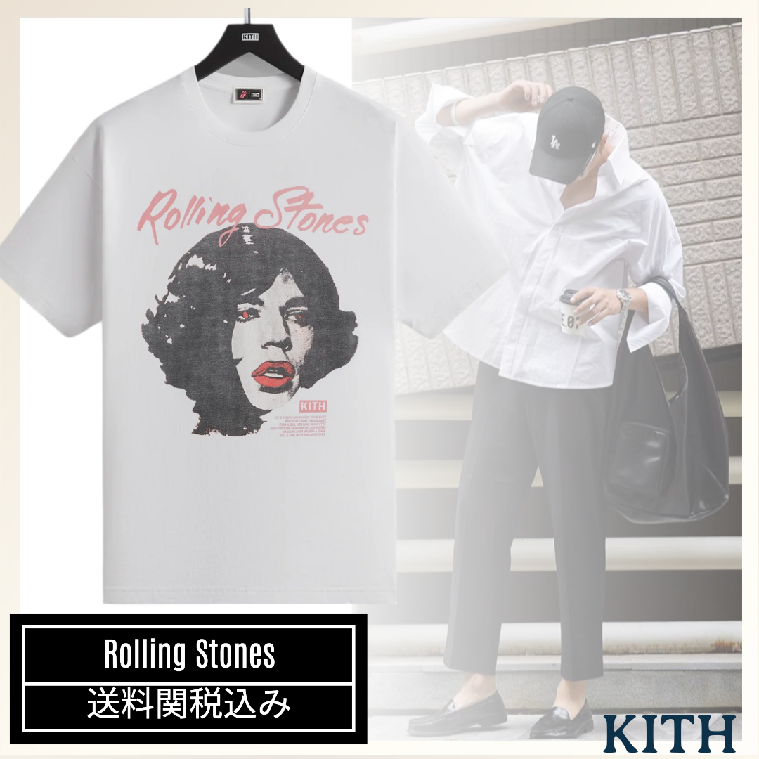 KITH for Rolling Stones Far Away Eyes Vintage Tシャツ