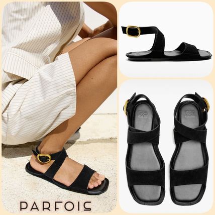 お洒落★日本未入荷PARFOIS★花柄フラットサンダル PARFOIS(パルフォア) サンダル・ミュール(レディース) - 海外